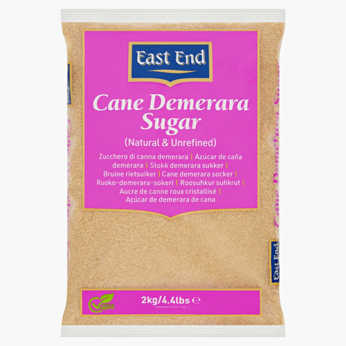 East end cane demerara sugar - east,