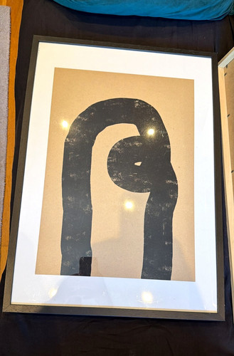 East end prints abstract black - east,