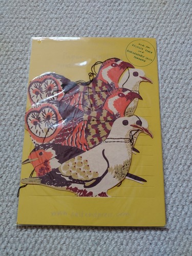 East end press bird garland - bird,